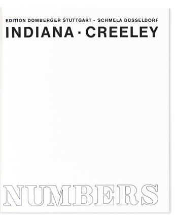 Indiana, Robert (1928-2018) & Robert Creeley (1926-2005) Numbers, Singed & Inscribed by Indiana.